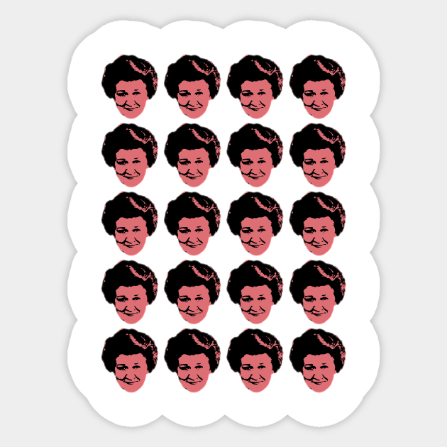 Hyacinth Faces Sticker by jeremiahm08